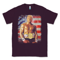 Plum funny boxer trump trump rocky meme t shirt Classic Tee - linhVisuals