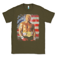 Army Green funny boxer trump trump rocky meme t shirt Classic Tee - linhVisuals