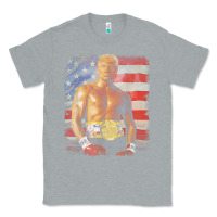 Heather Grey funny boxer trump trump rocky meme t shirt Classic Tee - linhVisuals