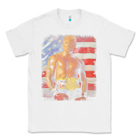 White funny boxer trump trump rocky meme t shirt Classic Tee - linhVisuals