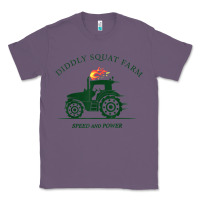 Lavender diddly squat farm green, tractor tee for farmer t shirt Classic Tee - linhVisuals