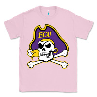 Bubblegum Pink The east carolina pirates Classic Tee - linhVisuals
