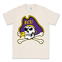 Natural The east carolina pirates Classic Tee - linhVisuals