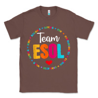 Chestnut back to school teachers crew students   team esol teacher t shirt Classic Tee - linhVisuals