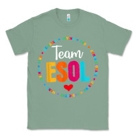 Sage back to school teachers crew students   team esol teacher t shirt Classic Tee - linhVisuals