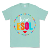 Seafoam back to school teachers crew students   team esol teacher t shirt Classic Tee - linhVisuals