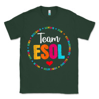 Sports Green back to school teachers crew students   team esol teacher t shirt Classic Tee - linhVisuals