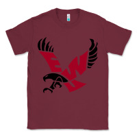 Burgundy The eastern washington eagles Classic Tee - linhVisuals