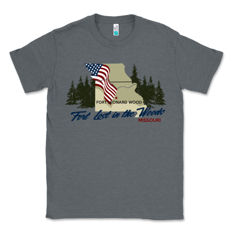 Fort Leonard Wood Fort Lost In The Woods Missouri Pullover Hoodie Classic Tee by linhVisuals | Teevron