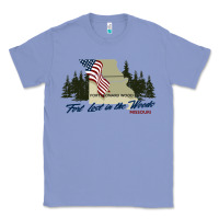 Colony Blue fort leonard wood fort lost in the woods missouri pullover hoodie Classic Tee - linhVisuals