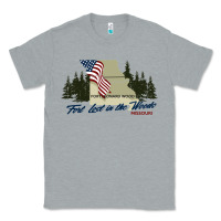 Heather Grey fort leonard wood fort lost in the woods missouri pullover hoodie Classic Tee - linhVisuals