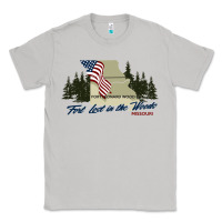 Moon Dust fort leonard wood fort lost in the woods missouri pullover hoodie Classic Tee - linhVisuals