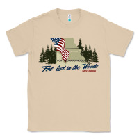 Mushroom fort leonard wood fort lost in the woods missouri pullover hoodie Classic Tee - linhVisuals