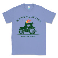Colony Blue diddly squat farm green, tractor tee for farmer t shirt Classic Tee - linhVisuals