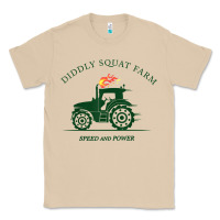 Mushroom diddly squat farm green, tractor tee for farmer t shirt Classic Tee - linhVisuals