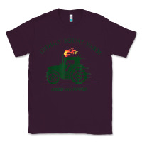 Plum diddly squat farm green, tractor tee for farmer t shirt Classic Tee - linhVisuals