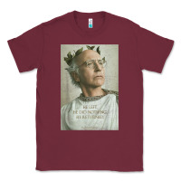 Burgundy hbo curb your enthusiasm larry david men's and women's t shirt Classic Tee - linhVisuals