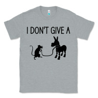 Heather Grey i don't give a rats ass, funny, jokes, sarcastic sayings t shirt Classic Tee - linhVisuals