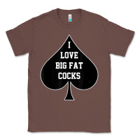 Chestnut i love big fat cocks queen of spades t shirt Classic Tee - linhVisuals
