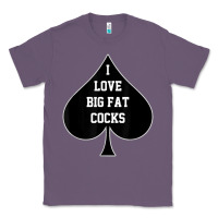 Lavender i love big fat cocks queen of spades t shirt Classic Tee - linhVisuals