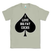 Matcha i love big fat cocks queen of spades t shirt Classic Tee - linhVisuals