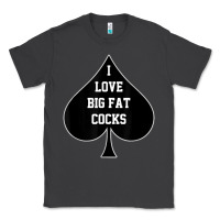 Smoke i love big fat cocks queen of spades t shirt Classic Tee - linhVisuals