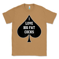 Toasted Coconut i love big fat cocks queen of spades t shirt Classic Tee - linhVisuals