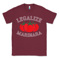 Burgundy legalize marinara food gift tshirt Classic Tee - linhVisuals