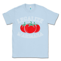 Dusty Blue legalize marinara food gift tshirt Classic Tee - linhVisuals