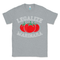 Heather Grey legalize marinara food gift tshirt Classic Tee - linhVisuals