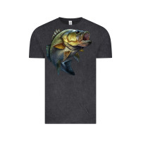 Vintage Black jumping bass Vintage Tee - LillyAllenDesigns
