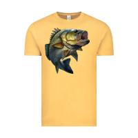 Vintage Mustard jumping bass Vintage Tee - LillyAllenDesigns