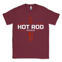 Burgundy hot rod garage custom retro classic car spark plug t shirt Classic Tee - linhVisuals