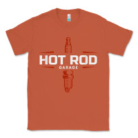 Copper hot rod garage custom retro classic car spark plug t shirt Classic Tee - linhVisuals
