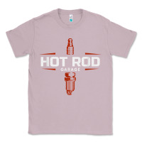 Lilac hot rod garage custom retro classic car spark plug t shirt Classic Tee - linhVisuals
