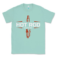 Seafoam hot rod garage custom retro classic car spark plug t shirt Classic Tee - linhVisuals