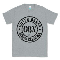 Heather Grey jcombs outer banks, obx, nc t shirt Classic Tee - linhVisuals