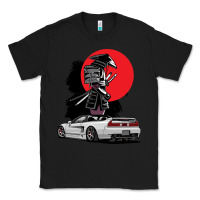 Black jdm nsx car tuning japan samurai drift import pullover hoodie Classic Tee - linhVisuals