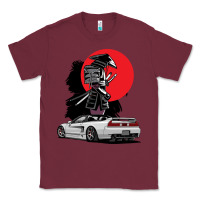 Burgundy jdm nsx car tuning japan samurai drift import pullover hoodie Classic Tee - linhVisuals