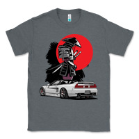 Charcoal Heather jdm nsx car tuning japan samurai drift import pullover hoodie Classic Tee - linhVisuals