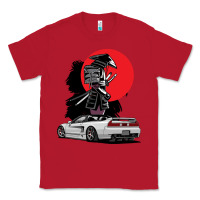 Red jdm nsx car tuning japan samurai drift import pullover hoodie Classic Tee - linhVisuals