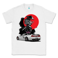 White jdm nsx car tuning japan samurai drift import pullover hoodie Classic Tee - linhVisuals