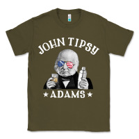 Army Green john tipsy adams president john quincy adams 4th of july t shirt Classic Tee - linhVisuals