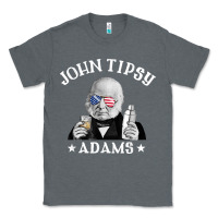 Charcoal Heather john tipsy adams president john quincy adams 4th of july t shirt Classic Tee - linhVisuals