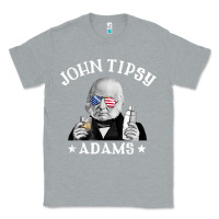 Heather Grey john tipsy adams president john quincy adams 4th of july t shirt Classic Tee - linhVisuals
