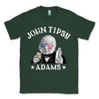 Sports Green john tipsy adams president john quincy adams 4th of july t shirt Classic Tee - linhVisuals