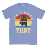 Colony Blue id smoke that funny smoked pork meat lover bbq gift barbecue t shirt Classic Tee - linhVisuals