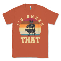 Copper id smoke that funny smoked pork meat lover bbq gift barbecue t shirt Classic Tee - linhVisuals