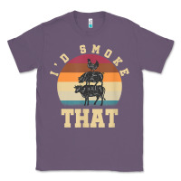 Lavender id smoke that funny smoked pork meat lover bbq gift barbecue t shirt Classic Tee - linhVisuals