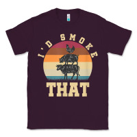 Plum id smoke that funny smoked pork meat lover bbq gift barbecue t shirt Classic Tee - linhVisuals